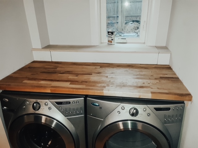 butcher block countertop